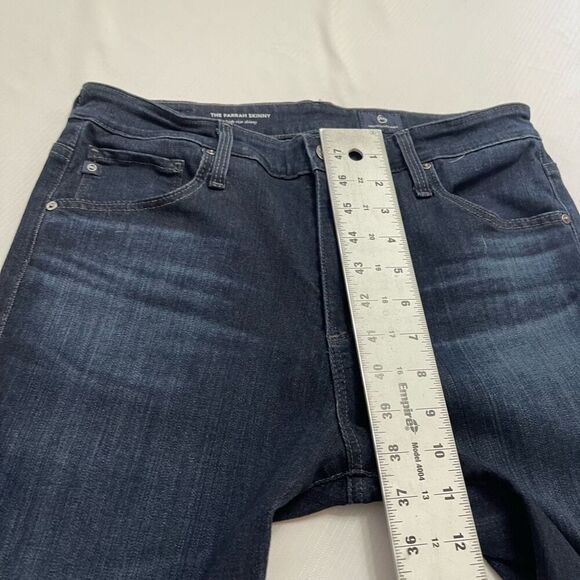 Adriano Goldschmied The Farrah High Rise Skinny Denim Jeans Size 30R - Picture 3 of 10